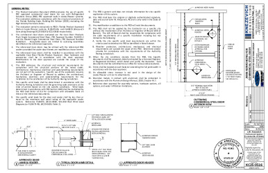PR Instl Docs FL47699 R0 II KC25-0516 Jamb Reinf for Commercial Steel Door PED DSS