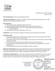 PR TECH DOCS FL47730 R0 AE COI EVALUATION REPORT CM-FD-FPA-001