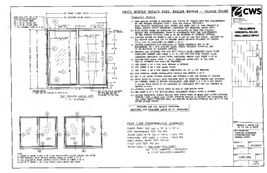 PR Instl Docs FL47769 R0 II FPA CWS-1262 (7200 Alum. Horizontal Roller Window) Cover sheet