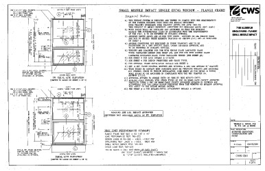 PR Instl Docs FL47771 R0 II FPA CWS-1261 (7100 Alum. Single Hung Window) Cover sheet