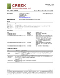 PR INSTL DOCS FL47790 R0 II BC25001 EVAL REPORT WATERPROOFING FINAL