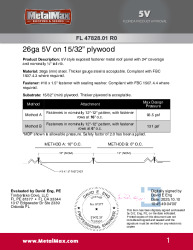 PR INSTL DOCS FL47828 R0 II 26GA 5V ON PLYWOOD