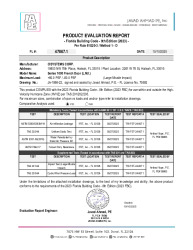 PR TECH DOCS FL47867 R0 AE CISYSTEMS-SERIES 1000 FRENCH DOOR-PA EVR