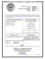 PR CERTIFICATE FL47877 R0 C CAC NI016832.05