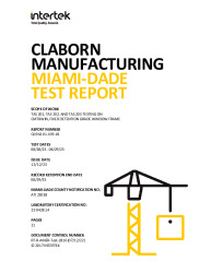 PR TECH DOCS FL47888 R0 TR MIAMI-DADE TEST REPORT