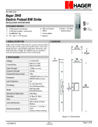PR Instl Docs FL47932 R0 II 2945 Installation Instructions I-EA00416-rev1