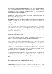 PR INSTL DOCS FL47980 R0 II INSTALLATION-ROOF STANDARD