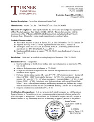 PR TECH DOCS FL48082 R0 AE EVALREPORT-CC-316-01