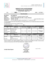 PR TECH DOCS FL48093 R0 AE SF-3 PIVOT DOOR-PA EVR