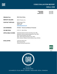 PR TECH DOCS FL48142 R0 AE 03. CER-1038USA- EDCO PRODUCTS INC - STEEL SIDING 01042026