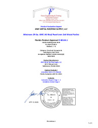 PR INSTL DOCS FL48144 R0 II 29 GA. GMC AG PANEL OVER 2X6 WOOD PURLINS