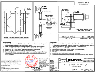 PR INSTL DOCS FL48156 R0 II D1000238 - CONTOURS (S-2500) STEEL WOOD ISW-OSW 6-0X6-8-DP50 6-0X8-0-DP45 G-HVHZ-NI FBC 2-9-26 DSS