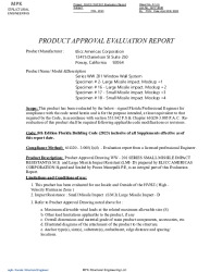 PR TECH DOCS FL48175 R0 AE ELICC SHORE CLUB WW 201 EV REPORT FBC2023 17R