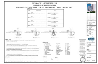 PR Instl Docs FL48175 R0 II Elicc Window-Wall WW-201 Series LMI  SMI