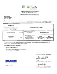 PR CERTIFICATE FL48179 R0 C CAC DM-E SH CPD-19600