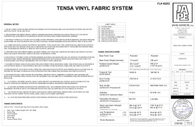 PR Instl Docs FL48202 R0 II TENSA VINYL FABRIC SYSTEM-JA-1613-25