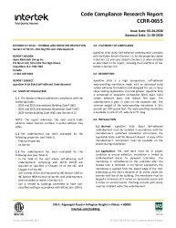 PR TECH DOCS FL48219 R0 AE CCRR-0655 APEX MATERIALS GROUP