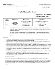 PR TECH DOCS FL48256 R0 AE EVALUATION REPORT SINGLE-NON-IMPACT1-SIGNED