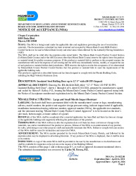 PR TECH DOCS FL48279 R0 AE 16-121 CLOPAY NOA