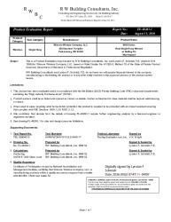 PR TECH DOCS FL48283 R1 AE (E) EVAL 48283.1