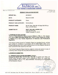 PR TECH DOCS FL48306 R0 AE PE REPORT DRAWING 26-019