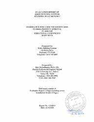 PR Instl Docs FL4838 R6 II EvaluationReportC2420 5
