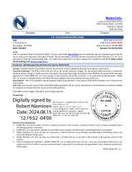 PR TECH DOCS FL4911 R23 AE 2024 08 15 FINAL PEER-GAF-011.A WTRPFG NON-HVHZ FL4911-R23