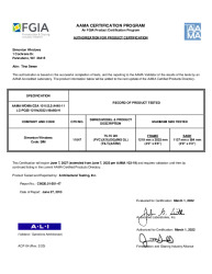 PR CERTIFICATE FL5167 R43 C CAC 75-75 DH (11047) 48X80 PG25