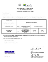PR CERTIFICATE FL5167 R49 C CAC 43-17 DH (10393) 36X74 PG50