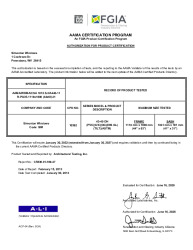 PR CERTIFICATE FL5167 R49 C CAC 43-40 DH (10392) 44X63 PG35