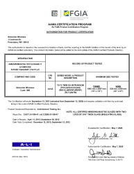 PR CERTIFICATE FL5167 R49 C CAC 75-75 DH TWIN W-TRANSOM (10745)