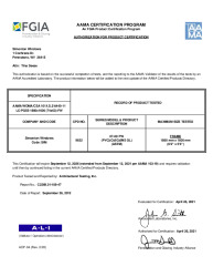 PR CERTIFICATE FL5177 R47 C CAC 07-09 PW 74X63 LC55