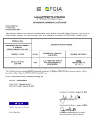 PR CERTIFICATE FL5177 R47 C CAC 43-35 FIXED OVER TWIN PW (8168)