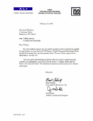 PR CERTIFICATE FL5177 R48 C CAC 07-09-10-20 AND 08-09-10-20 WAIVER