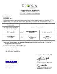 PR CERTIFICATE FL5177 R48 C CAC 43-40 PW (9728) 80X48 PG50