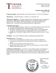 PR TECH DOCS FL5179 R40 AE EVALREPORT-IN0262-R8