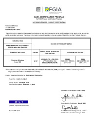 PR CERTIFICATE FL5179 R42 C CAC 43-06 HS (10157) 72X63 PG30
