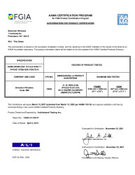 PR CERTIFICATE FL5414 R37 C CAC 41-18 SH TRIPLE (10600) 109X72 PG45
