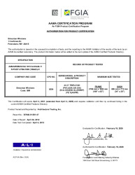 PR CERTIFICATE FL5414 R38 C CAC 43-17 SH TRIPLE (8554)
