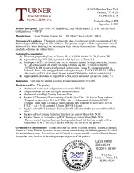PR TECH DOCS FL5823 R11 AE EVALREPORT295I