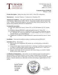 PR TECH DOCS FL5979 R21 AE EVALREPORT-IN0548-R2