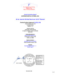 PR Instl Docs FL6252 R8 II 26 Ga. Superior Rib over Plywood