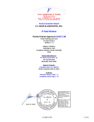 PR Instl Docs FL6587 R8 II 8 ft Fixed Window