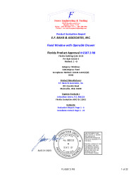 PR Instl Docs FL6587 R8 II Fixed Window with Operable Drawer