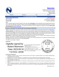 PR Instl Docs FL6785 R12 II 2023 09 18 FINAL PEER-CCW-001.A FL6785-R12