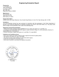 PR TECH DOCS FL7058 R23 AE ENG EVAL - DH5460 U-LITE