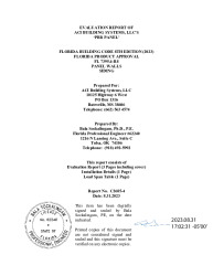 PR Instl Docs FL7395 R8 II EvaluationReportC2685 4