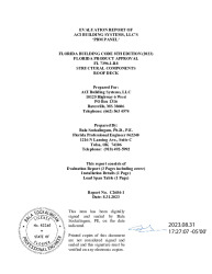 PR Instl Docs FL7396 R8 II EvaluationReportC2684 1