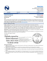 PR Instl Docs FL7473 R10 II 2023 10 03 FINAL PEER-EGL-001.B HVHZ FL7473-R10