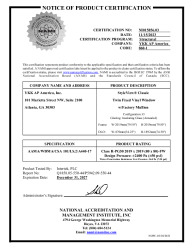 PR CERTIFICATE FL7829 R10 C CAC NI015856.03 - SVC - FX W FACTORY MULLION (DP50)